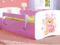 Łóżko dzieciece z szufladą i materacem 180/80 róż