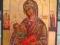 IKONA MATKA BOŻA KARMIĄCA XIX/XX WIEK ROSJA
