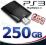 DYSK HDD 250GB + KIESZEŃ DO SONY PS3 SUPER SLIM