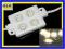 Moduł LED biały ciepły 4 LED SMD 5050/IP65