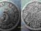Niemcy 5 pfennig 1901 F Niemcy 5 pfennig 1901 F