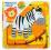 PUZZLE DREWNIANE Ramkowe Układanka ZEBRA 5 elem