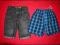 4906-17 __SPODENKI BERMUDY JEANS KRATKA 146 CM__