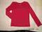 Czerwona wizytowa bluzka z cekinami roz.146,10 lat