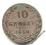 Polska 10 groszy 1840 M.W. Ag