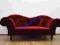 Pluszowa Pikowana Sofa Emporia 2 Chesterfield