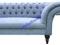 Pikowana Sofa Chesterfield Badia 3 szer. 230cm