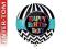 Balon foliowy 17x18 ORB Happy Birthday, 1 szt.