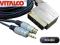 kabel scart euro / jack stereo + svideo svhs 20m