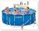Basen stelazowy INTEX 457x122 w raz z osprzetem