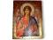 Ikona na desce - Archanioł Michał - rękodzieło