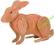 PUZZLE DREWNIANE 3D KRÓLIK HR178