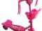 HULAJNOGA DLA DZIECI 3 KOŁA  2 KOLORY
