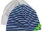 H&amp;M CZAPECZKI 2szt r.74/80 6-12 m szary+grant