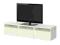 IKEA BESTA Szafka pod TV Vara biały 180x40x38 cm