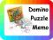GRA 3w1 BOLEK I LOLEK DOMINO PUZZLE 60EL MEMO
