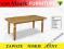 TANI STÓŁ 160 200 250cm, DREWNIANY STÓŁ, DOSTAWA