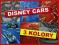 SUPER Dywan 100x100 Uliczki Disney Cars 3 KOLORY