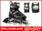 ROLKI + OCHRANIACZE ROLLERBLADE PHASER COMBO 32-35