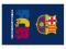 LBAR50: FC Barcelona ręcznik 30x50 cm! PROMOCJA