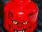 4AFOL LEGO Red Minifig Head Devil 3626bpb389