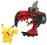 POKEMONY-komplet dwóch figurek pokemonów-pikachu B