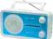 Radio FM Muse M-05 BL, FM , MW, LW, SW, niebieskie