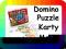 GRA 4w1 PIESEK REKSIO KARTY DOMINO PUZZLE MEMOS