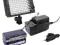 ZESTAW OŚW LAMPA +Akumulator 8600 mAh +Ładowarka