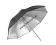 Parasolka odbijająca srebrno-czarna 84cm wawa