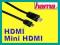 KABEL HDMI A - Mini HDMI C 1,5 m TechLine HAMA