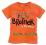 NEXT T-SHIRT ORANGE BEST BROTHER 5-6 L.*LATO 14