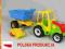 POLSKI TRAKTOR Z PRZYCZEPĄ  + SAMOCHODZIK  3 WZORY