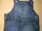 C&amp;A OGRODNICZKI KOMBINEZON JEANSOWY R 110