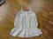 Biala bluzka na ramiaczkach NEXT 146cm 11 lat
