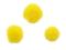 PB017 Nylonowe kulki żółte 20mm