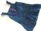 EARLY sukienka miękki jeans guziki _________ 80/86