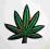 Naszywka / Przyprasowanka Ganja Marihuana Rasta
