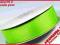 Wstążka tasiemka rypsowa zielona 25mm (70cm)