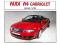 AUDI A4 CABRIOLET 1/18 WELLY