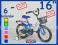 SUPER ROWEREK 16! 6 kolorów BMX Rower + PROWADNIK