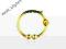 ZACISK KLIPS DO NOSA 925 SREBRO 8 mm SEPTUM GOLD