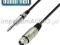 Kabel Mikrofonowy Adam Hall XLR-JACK 6,3 stereo10m