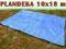 PLANDEKI PLANDEKA 10x15 m WZMACNIANA STALOWE OCZKA