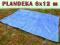PLANDEKI PLANDEKA 8x12 m WZMACNIANA STALOWE OCZKA