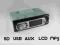 RADIO SAMOCHODOWE MP3 MP4 USB SD MMC LCD 4X45 W