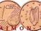 IRLANDIA - 1 cent 2012 r. z woreczka menn.