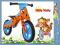 Milly Mally ROWEREK BIEGOWY DUPLO pomp KOŁA TYGRYS