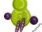 Zestaw jedzeniowy Green/Purple BOON Praga