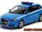 MODEL AUDI A3 SPORTBACK POLICJA WELLY 1:24
